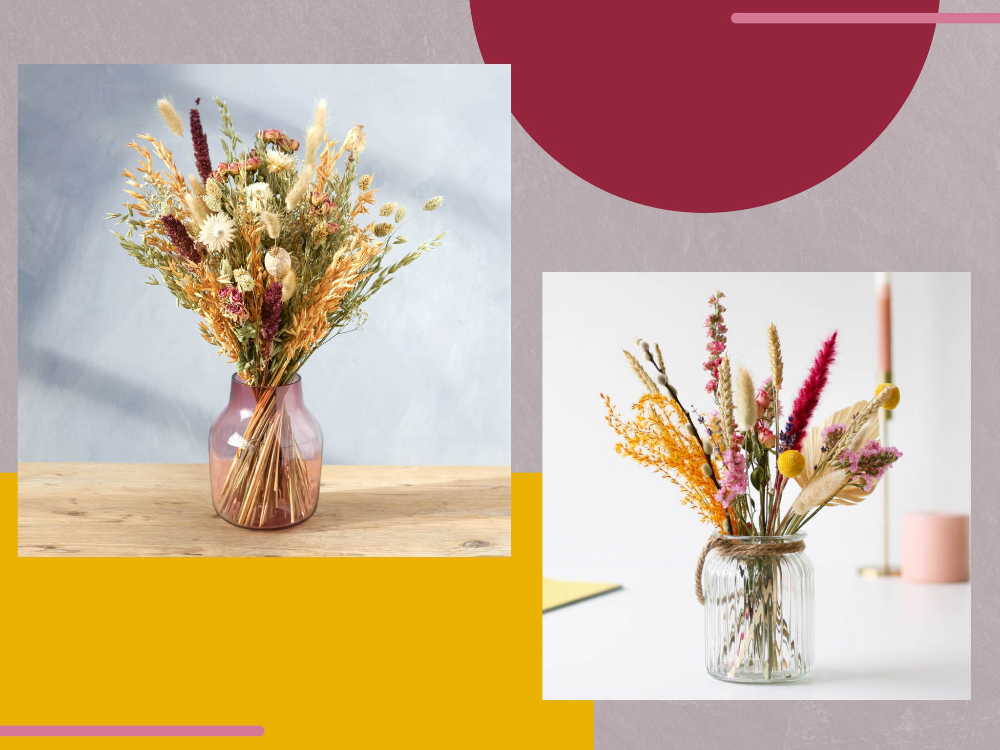 best-dried-flowers-bouquets-wreaths-arrangements-the-independent